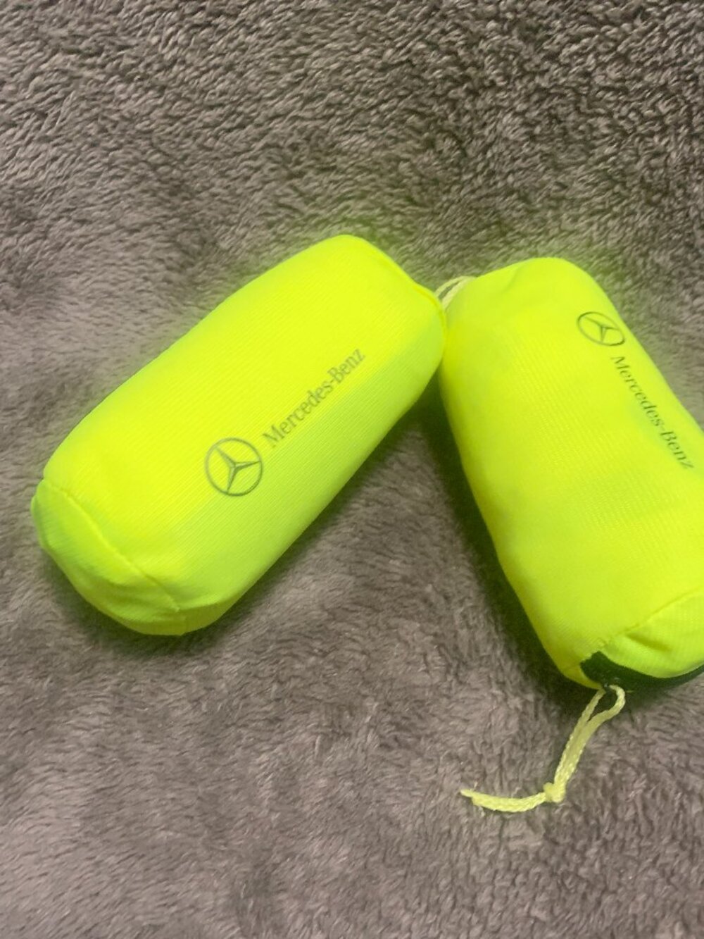 Mercedes Benz Safety Warning Vest Jacket Yellow